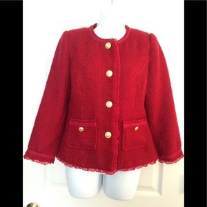 Joan Rivers Red Jacket